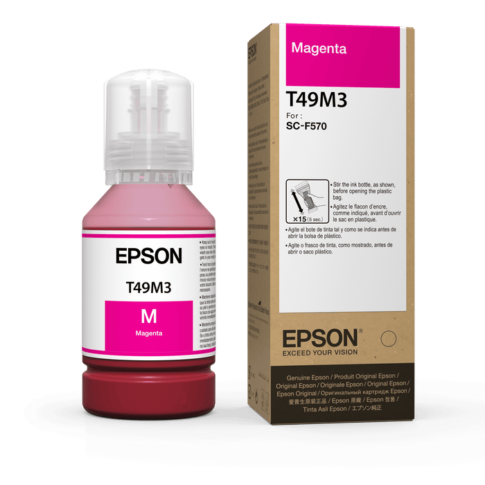 ULTRACHROME DS MAGENTA INK BOTTLE 140ML SUBLIMACION