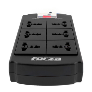 Forza Universal Surge Protector 6 outlet Nema plug 110/240V