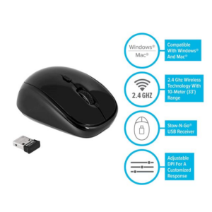 TARGUS MOUSE WIRELESS BLUE TRACE