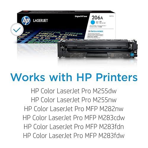 HP 206A Cyan LaserJet Toner Cartridge