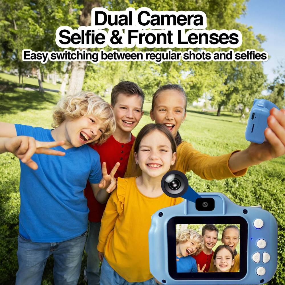 ARGOM MAGIC PIX 81 - CAMARA DIGITAL DE SELFIES PARA NIÑOS ROSADA