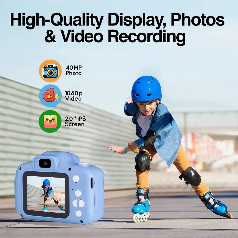 ARGOM MAGIC PIX 81 - CAMARA DIGITAL DE SELFIES PARA NIÑOS ROSADA
