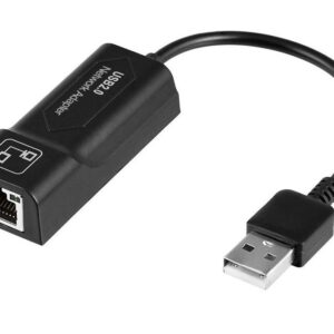 CABLE ADAPTER ARGOM USB 2.0 TO RJ45 100 MB/S 6"/15CM
