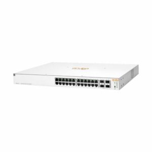 HPE Networking Instant On 1930 24G Class4 PoE 4SFP/SFP+ 195W Switch - Conmutador - L3 - Gestionado - 24 x 10/100/1000 (PoE) + 4 x 1 Gigabit / 10 Gigabit SFP+ - montaje en rack - PoE (195 W)