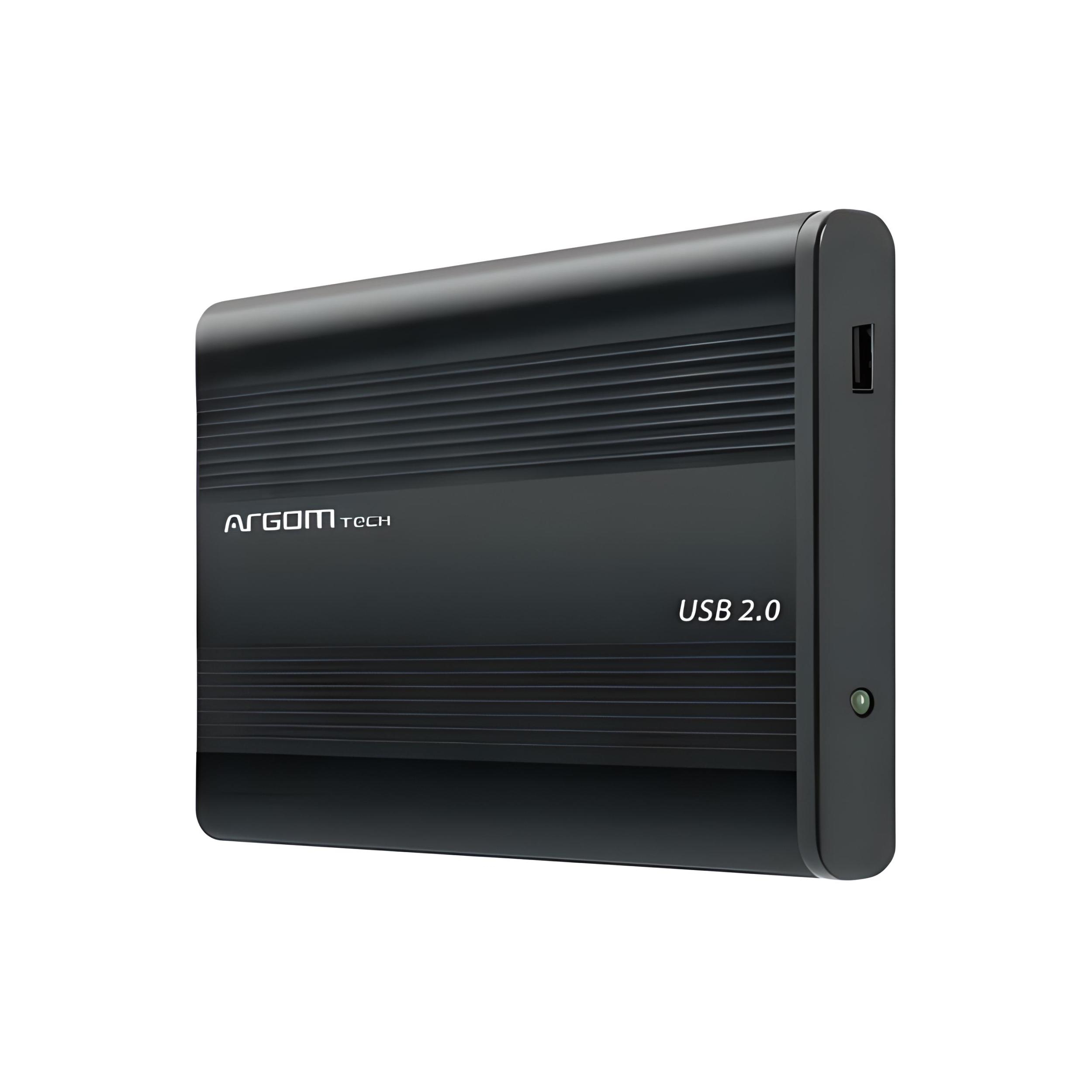Enclosure Argom  para disco duro 2.5" SATA a  USB 2.0