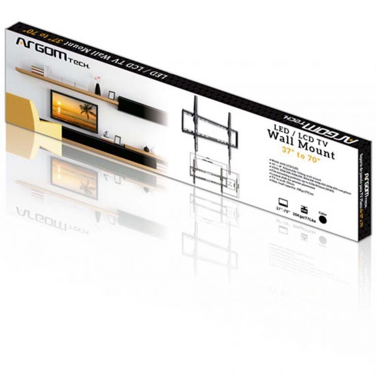 SOPORTE DE PARED PARA TV 37" - 70" SOPORTE INCLINABLE 600 X 400