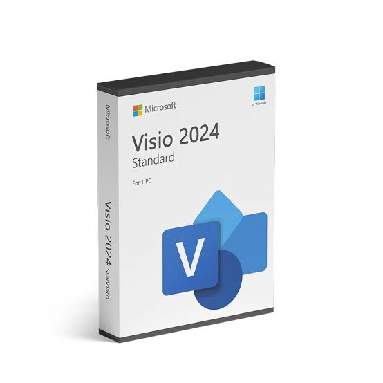 Microsoft Visio 2024 Standard - Base License - Download - MacOS / Windows