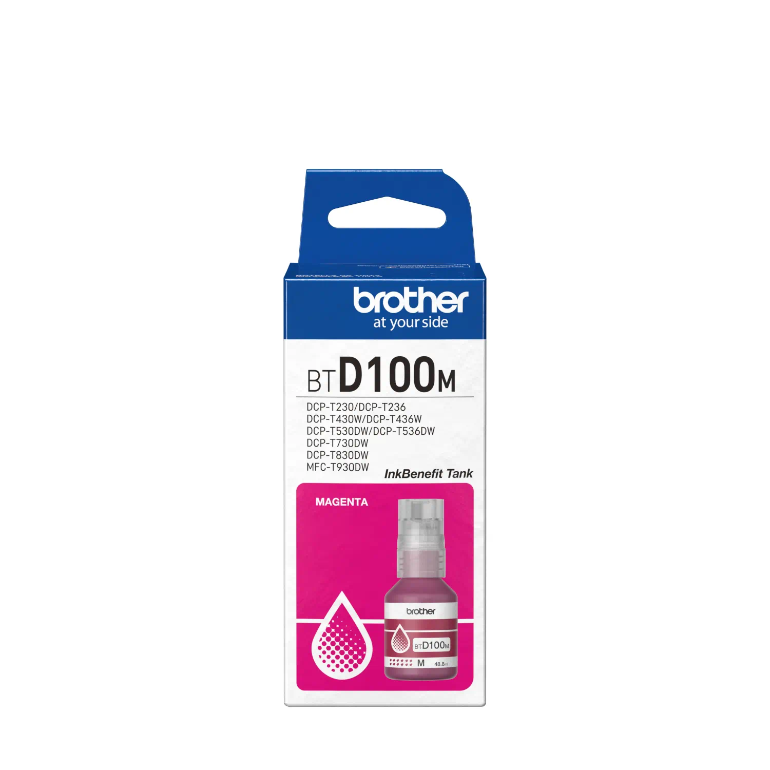 TINTA BROTHER BTD100MMEX INKJET UHY PARA MINI21TH