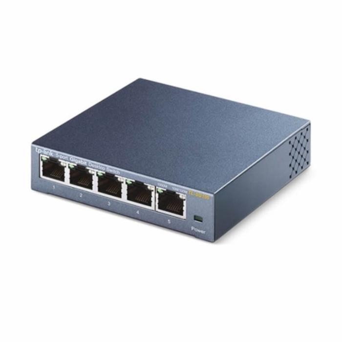TP-Link TL-SG105 5-Port Metal Gigabit Switch - Conmutador - sin gestionar - 5 x 10/100/1000 - sobremesa