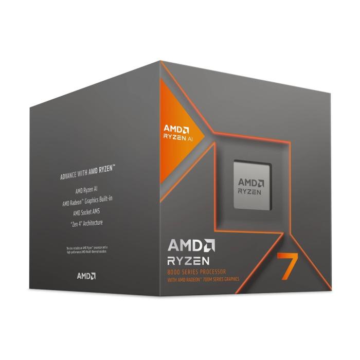 PROCESADOR AMD RYZEN 7 8700G 8VA GEN  4.2 GHZ AM5 100-100001236BOX