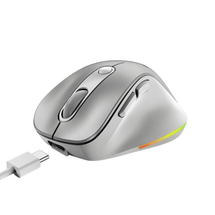 MOUSE GENIUS RGB RS2 ERGO 9000S PRO INALÁMBRICO CON RECEPTOR 2400 DPI 31030039402