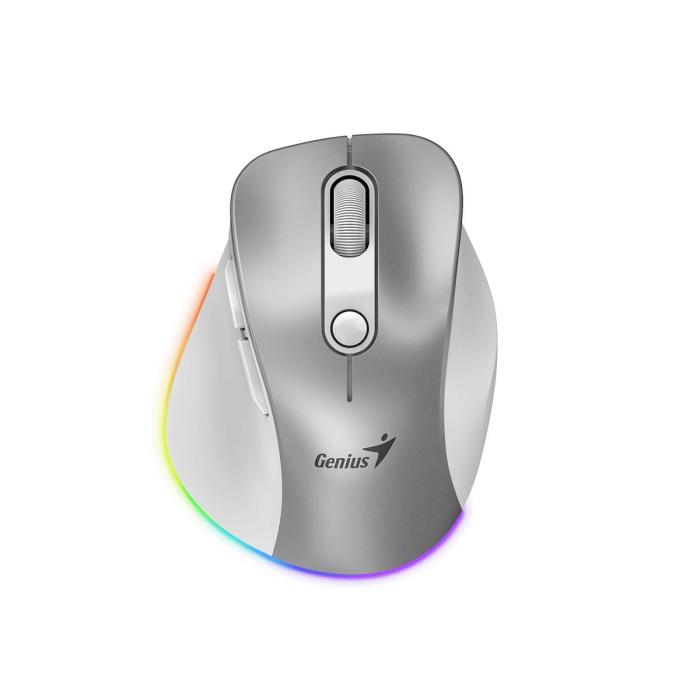 MOUSE GENIUS RGB RS2 ERGO 9000S PRO INALÁMBRICO CON RECEPTOR 2400 DPI 31030039402