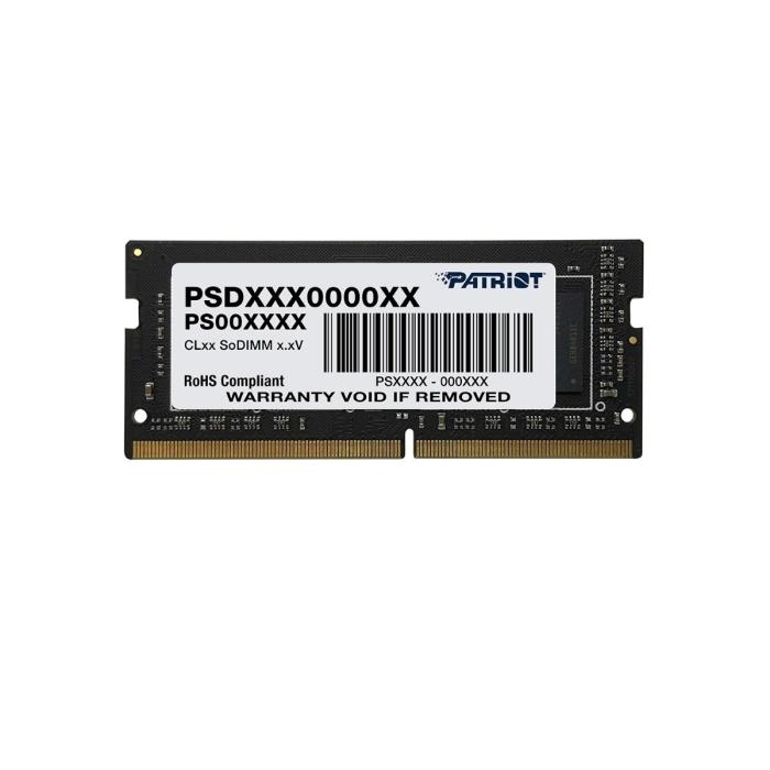 MEMORIA RAM PARA LAPTOP 16GB PATRIOT PSD416G32002S DDR4 3200MHZ CL22 1.2V
