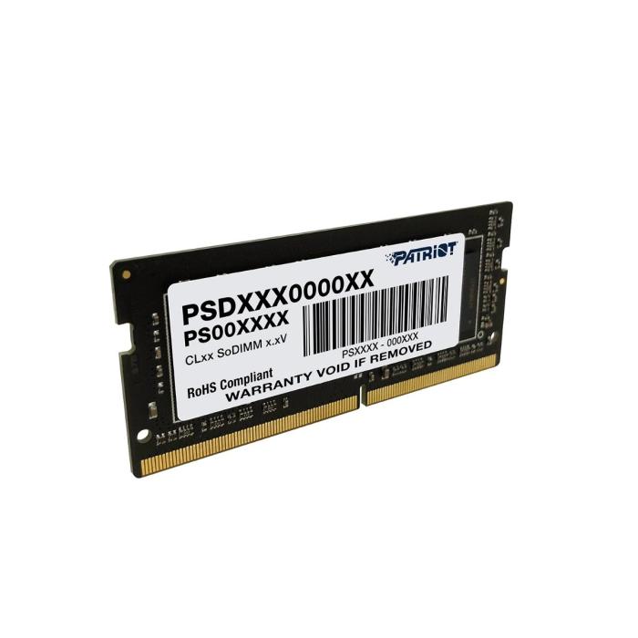 MEMORIA RAM PARA LAPTOP 16GB PATRIOT PSD416G32002S DDR4 3200MHZ CL22 1.2V