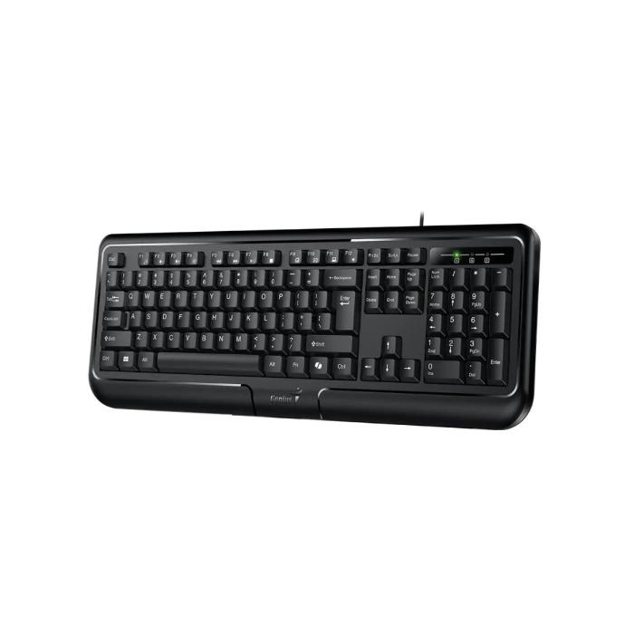TECLADO GENIUS KB-118 II MEMBRANA ALÁMBRICO USB ESPAÑOL 31310051401