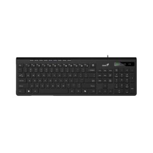 TECLADO GENIUS SLIMSTAR 230II MEMBRANA ALÁMBRICO USB ESPAÑOL 31310048401