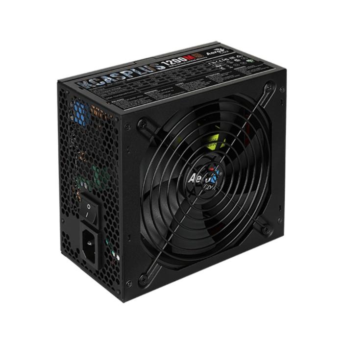 FUENTE DE PODER AEROCOOL KCAS PLUS 1200M 1200W 80 PLUS BRONZE SEMI MODULAR ATX ACPG-KPK2FUC.12
