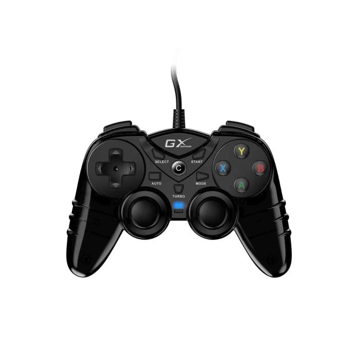 GAME PAD GENIUS MAXFIRE GX-17UV BLACK 31610001400