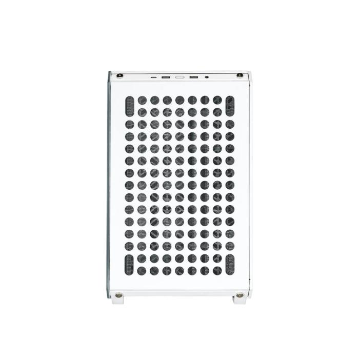 CASE  RGB COOLER MASTER QUBE 500 FLATPACK EDITION MID TOWER VENTILADOR 1 DE 120MM CON VIDRIO Y MALLA LATERAL Q500-WGNN-S00