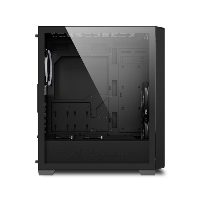 CASE GAMING RGB SHARKOON VS8 MID TOWER VENTILADORES 3 DE 120MM CON VIDRIO LATERAL 4044951039081