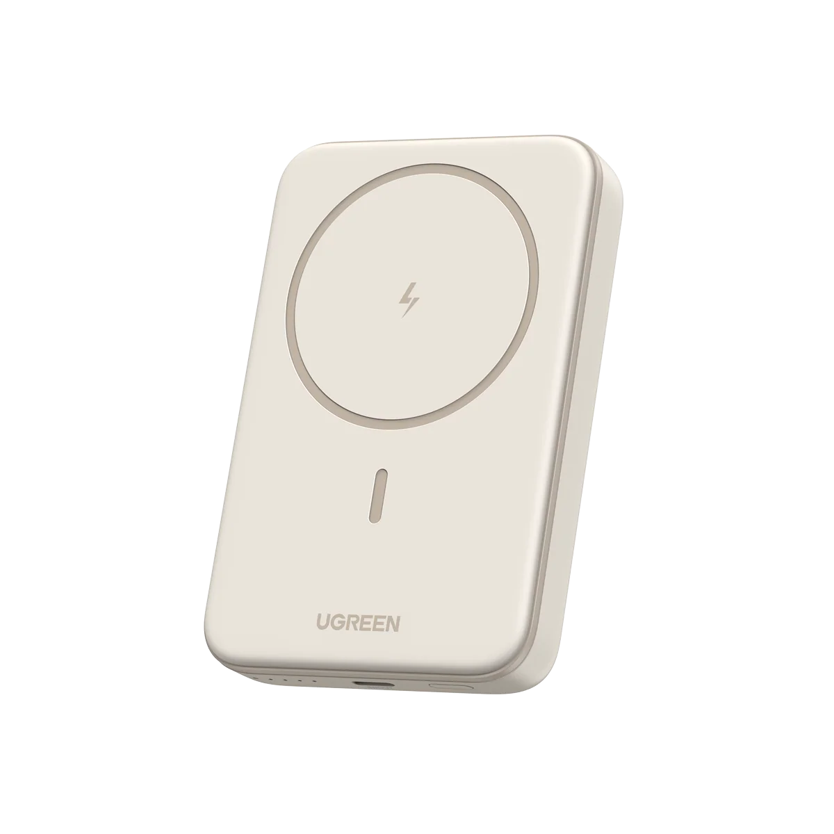 POWER BANK UGREEN PB561 10000MAH INALAMBRICO MAGNETICO USB-C 25208 BEIGE