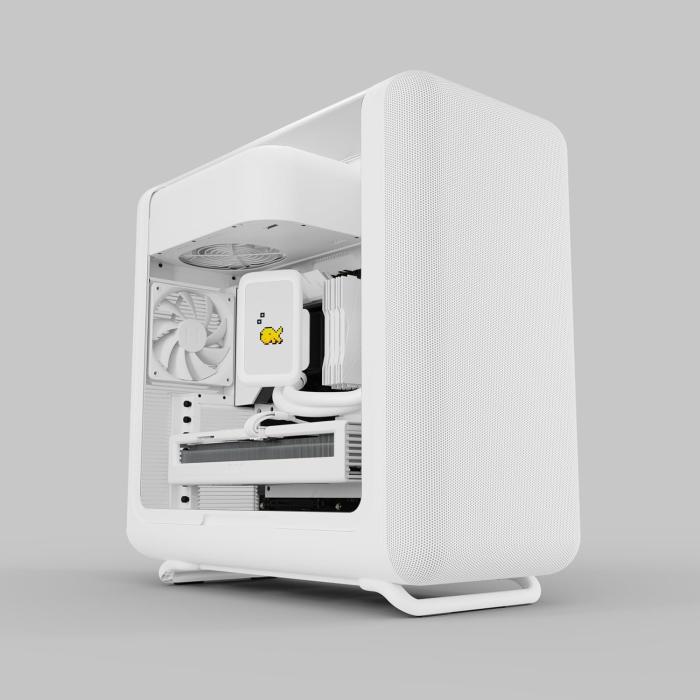 CASE HYTE X50 AIR MID TOWER SIN VENTILACIÓN INCLUIDA CS-HYTE-X50A-BB NEGRO