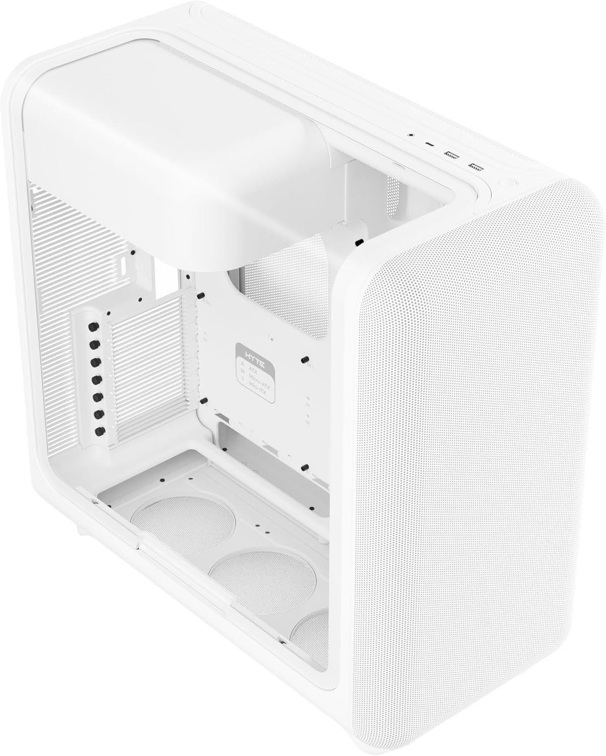 CASE HYTE X50 AIR MID TOWER SIN VENTILACIÓN INCLUIDA CS-HYTE-X50A-BB NEGRO