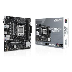TARJETA MADRE ASUS PRIME A620AM-K AM5 MICRO ATX DDR5 90MB1GX0-M0EAY0
