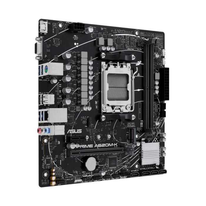 TARJETA MADRE ASUS PRIME A620AM-K AM5 MICRO ATX DDR5 90MB1GX0-M0EAY0