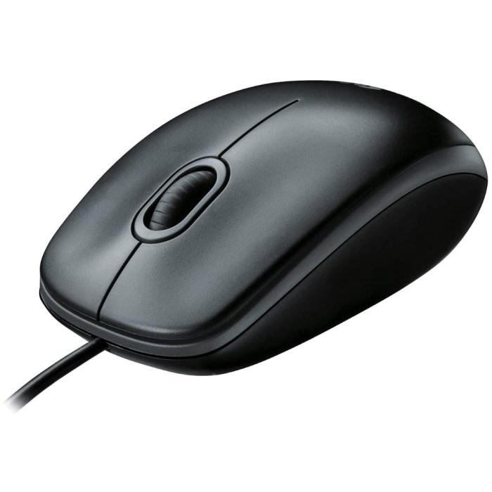 MOUSE LOGITECH M100 ALÁMBRICO USB-A 1000DPI 910-001601