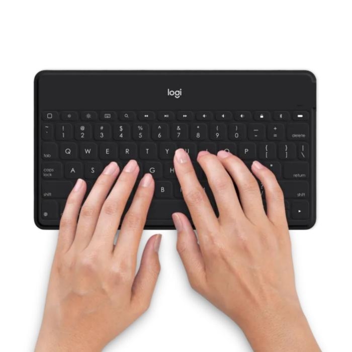 Logitech Keys-To-Go - Teclado - Bluetooth - impermeable - negro