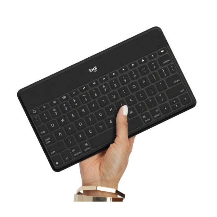 Logitech Keys-To-Go - Teclado - Bluetooth - impermeable - negro