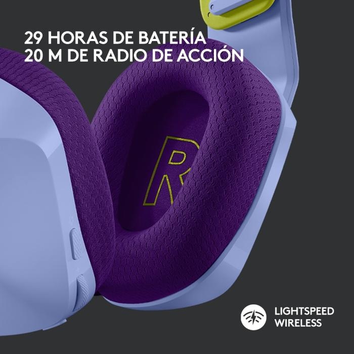 HEADSET GAMING RGB LOGITECH G733 INALÁMBRICO LIGHTSPEED USB-A 981-000889