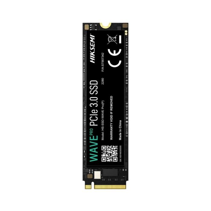 HD INTERNO SOLIDO 512GB HIKSEMI HS-SSD-WAVE(P) 512G PCLE 3.0 NVME 2500MB/S / 1025MB/S