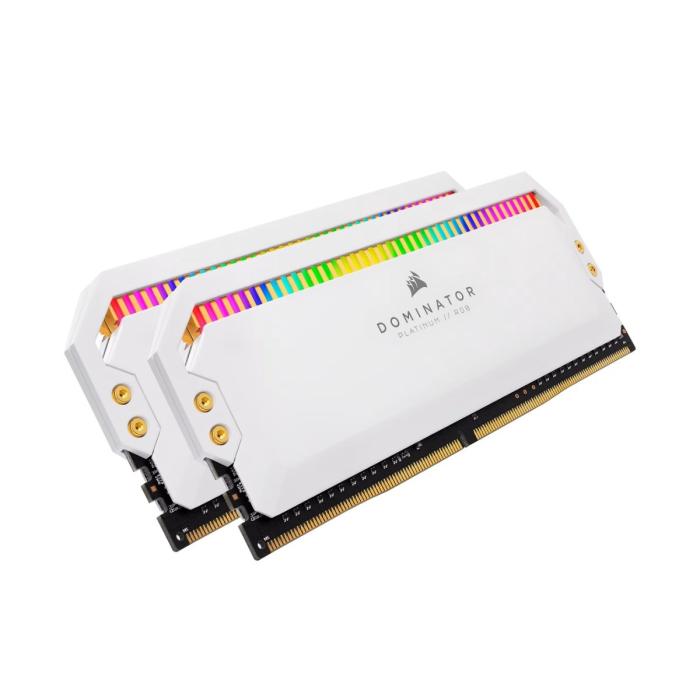 MEMORIA RAM PC 16GB (2×8GB) CORSAIR DOMINATOR PLATINUM RGB DDR4 3600MHz CL18 1.35V RGB CMT16GX4M2C3600C18W