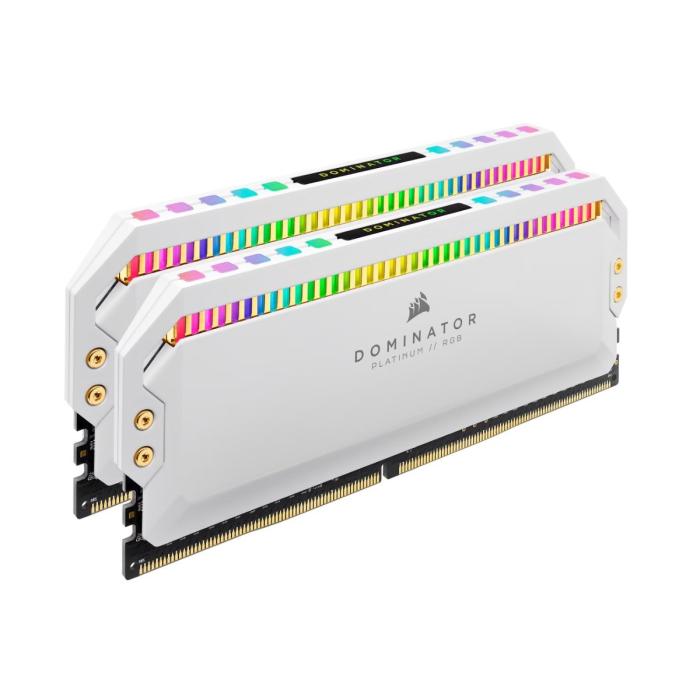 MEMORIA RAM PC 16GB (2×8GB) CORSAIR DOMINATOR PLATINUM RGB DDR4 3600MHz CL18 1.35V RGB CMT16GX4M2C3600C18W