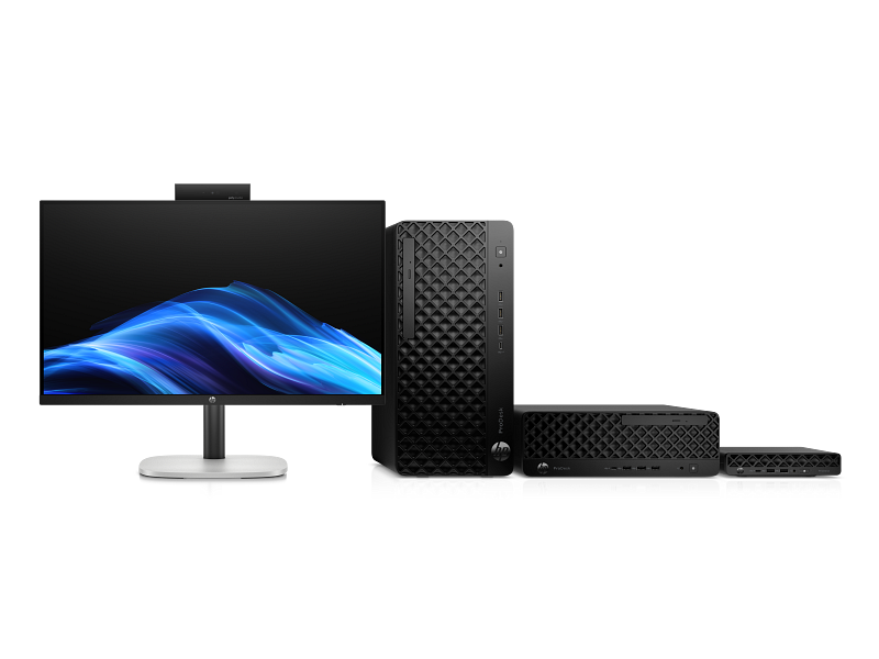HP ProDesk - Desktop - Intel Core Ultra 5 235U. / 4.9 GHz - DDR5 SDRAM - 512 GB Hard Drive Capacity - Intel Graphics - Windows 11 Pro
