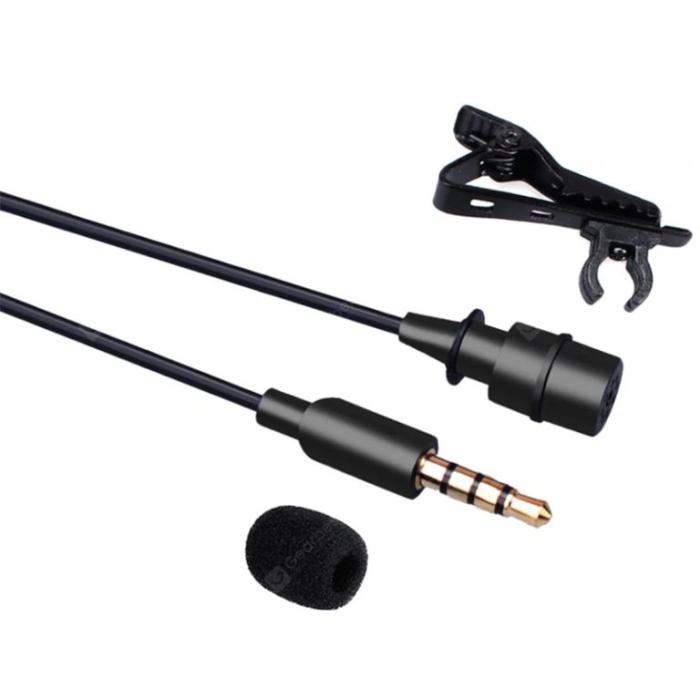 MICRÓFONO MAONO AU-100 3.5MM / USB LAVALIER OMNIDIRECCIONAL NEGRO