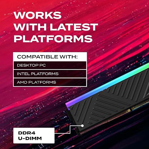MEMORIA RAM PC 32GB ADATA XPG SPECTRIX D35G AX4U320032G16A-SWHD35G DDR4 3200 MHZ CL16 1.35 V RGB BLANCO DIMM 288 PINES