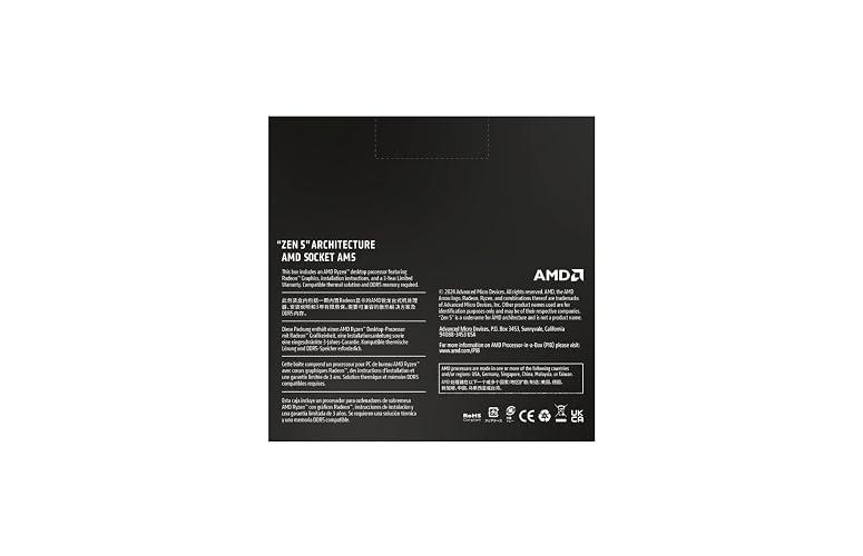 PROCESADOR AMD RYZEN 7 9700X 9NA GEN 5.4GHZ SOCKET AM5 100-100001404WOF