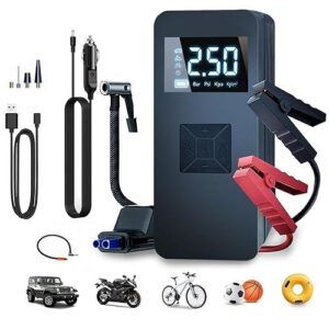 Xtech - 8 in 1 air pump-jump starter - ResQRide XTA-830