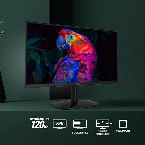 MONITOR AOC 22B35HM23 22 PULG PLANA FULL HD 1920 X 1080 120HZ LED ADAPTIVE SYNC HDMI / VGA / 3.5MM N