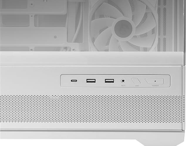 CASE RGB MSI MAG PANO 110R PZ  MID TOWER VENTILADORES 4 DE 120MM CON VIDRIO FRONTAL Y LATERAL 306-7G28R21-JA4