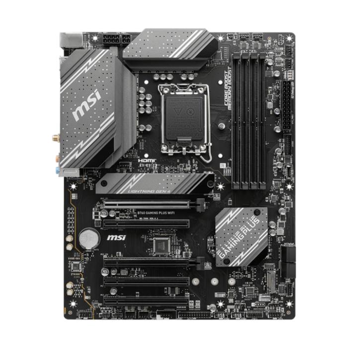 TARJETA MADRE MSI B760 GAMING PLUS WIFI ATX DDR5 911-7D98-029