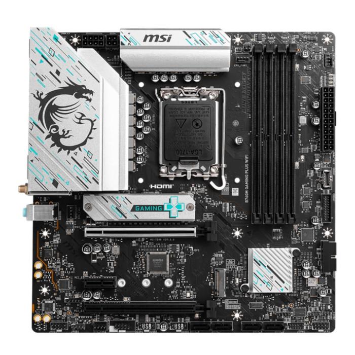 TARJETA MADRE MSI B760M GAMING PLUS WIFI LGA1700 MATX DDR5 911-7D99-032