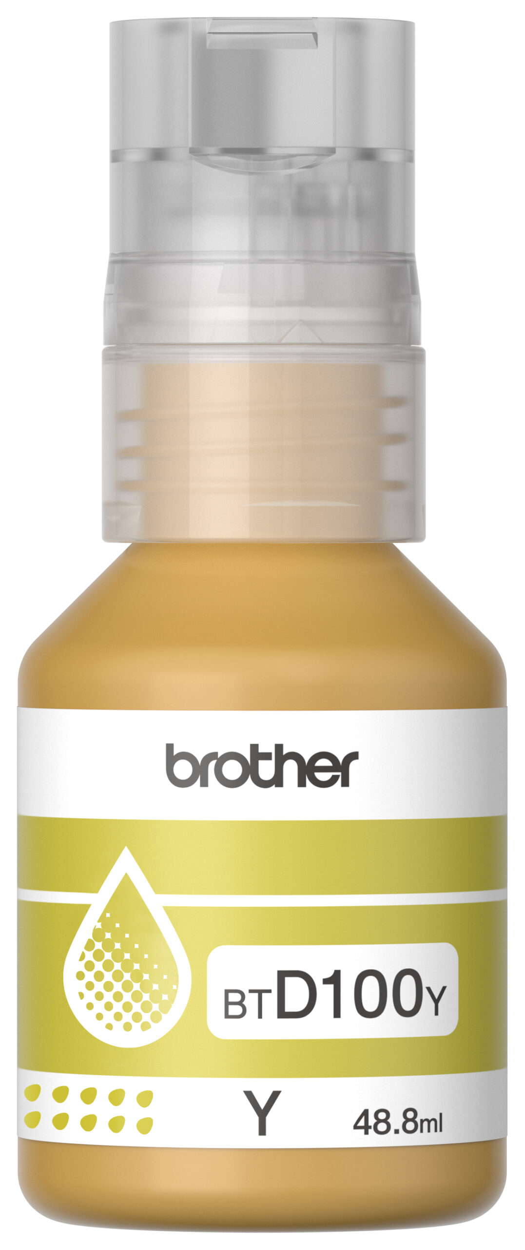TINTA BROTHER BTD100YMEX INKJET UHY PARA MINI21TH