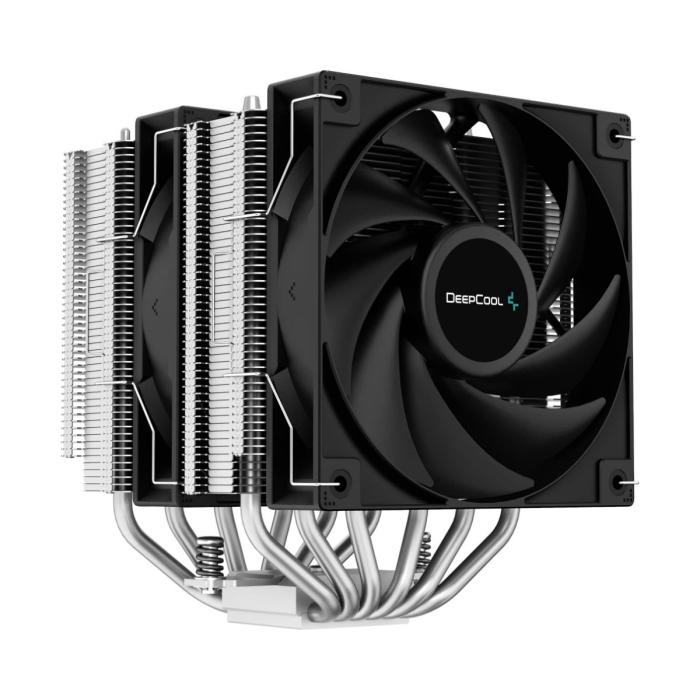 ENFRIAMIENTO DE AIRE DEEPCOOL AG620 LGA2066/AM5 2X120MM HIDRÁULICO R-AG620-BKNNMN-G-1