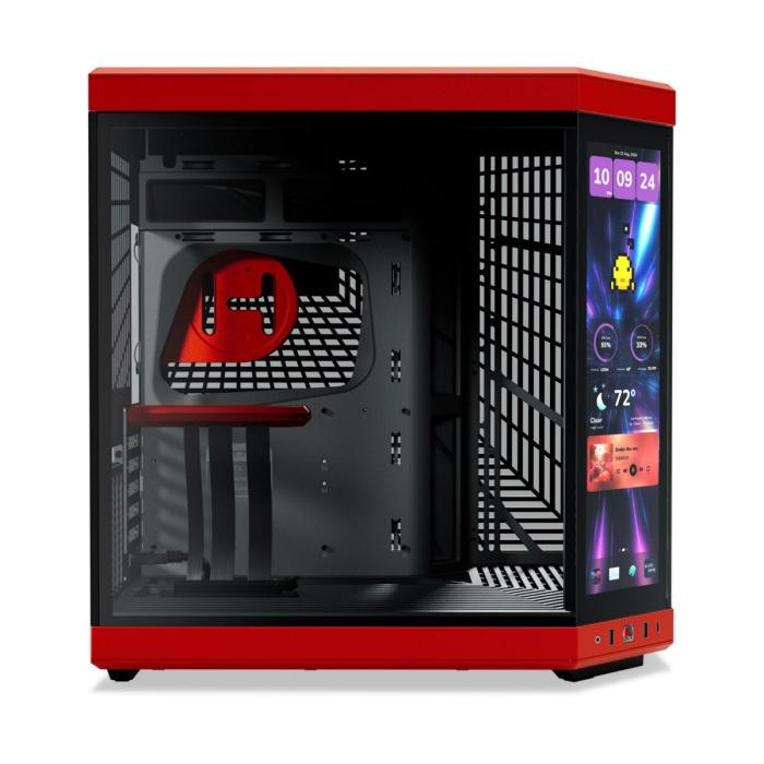 CASE HYTE Y70 TOUCH INFINITE TORRE MEDIA VIDRIO TEMPLADO CON PANTALLA TÁCTIL 14.9" GEN 3 CS-HYTE-Y70TTI-WW