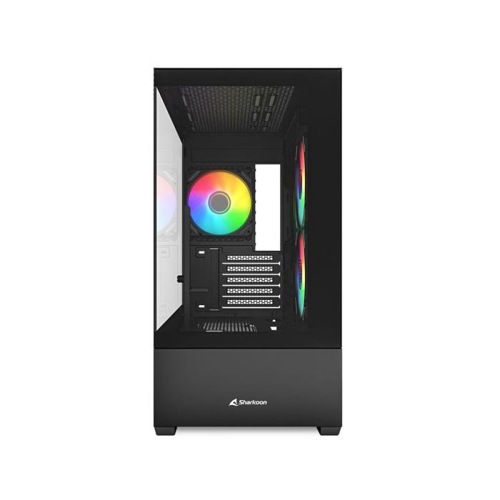 CASE RGB SHARKOON MK6 MID TOWER VENTILADORES 3 DE 120MM CON VIDRIO LATERAL 4044951041794