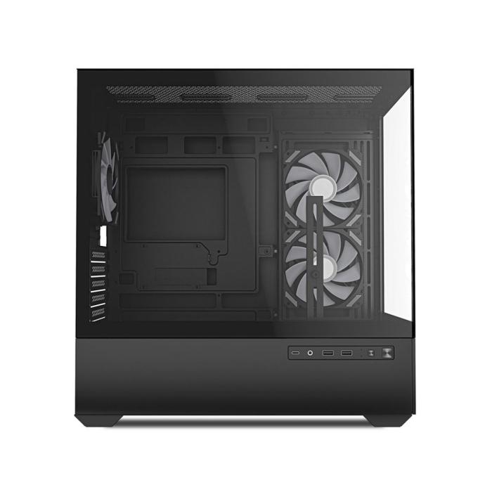 CASE RGB SHARKOON MK6 MID TOWER VENTILADORES 3 DE 120MM CON VIDRIO LATERAL 4044951041794